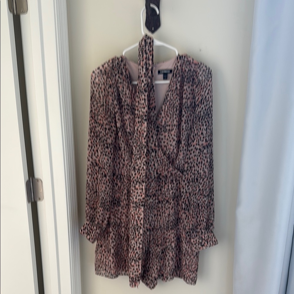 Express Leopard Print Women's Skort
